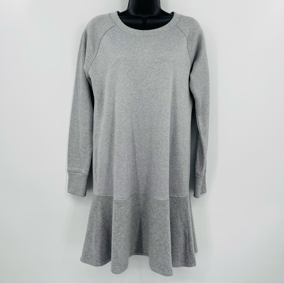 Cabi flashdance dress grey peplum sweatshirt soft women's size S style 3459 - Picture 2 of 10